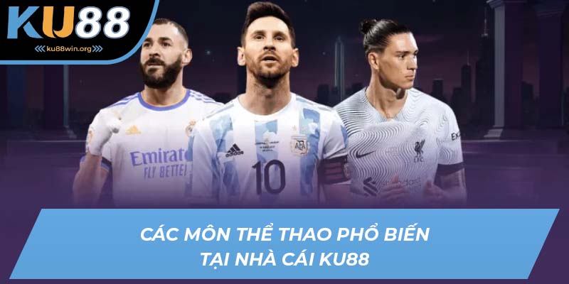 Các môn thể thao phổ biến tại nhà cái KU88